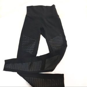 Alo High Waisted Moto Leggings